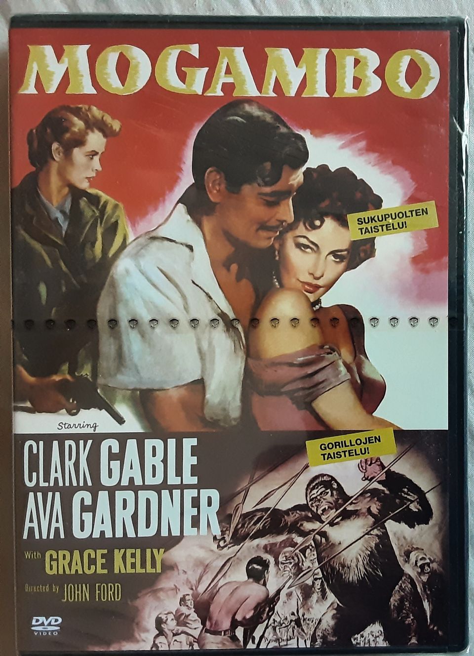 Mogambo, 1953 (DVD) Clark Gable, Grace Kelly, Ava Gardner