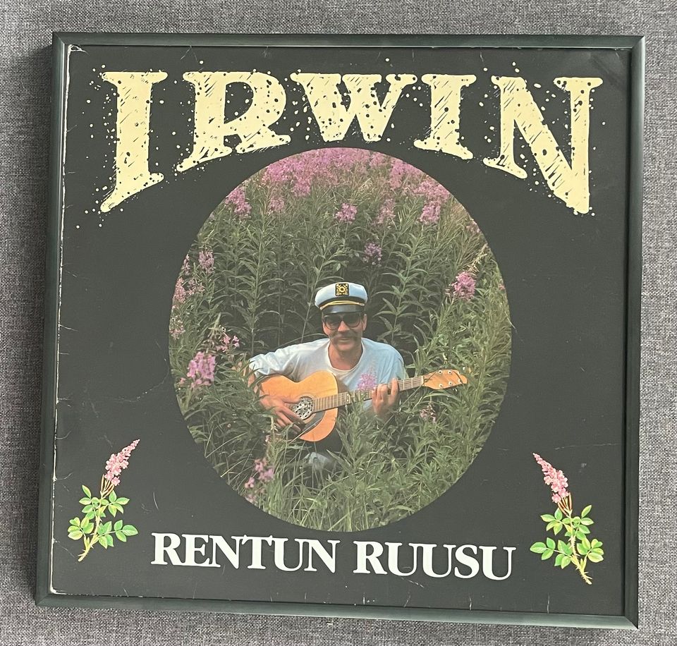 Irwin - Rentun ruusu lp-levy taulu