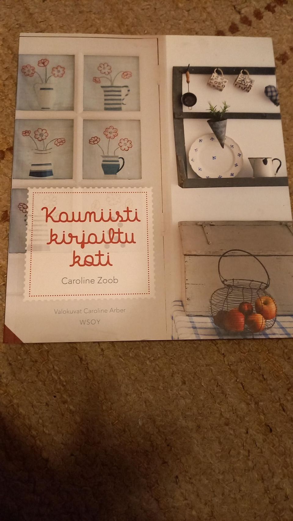 Kauniisti kirjailtu koti