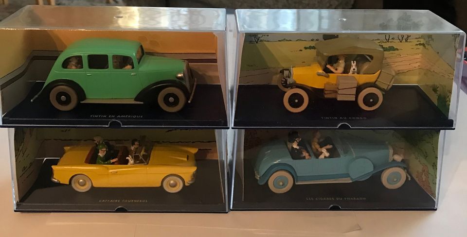 Tintin autot 10 kpl tai yksittäin ’a 20 e