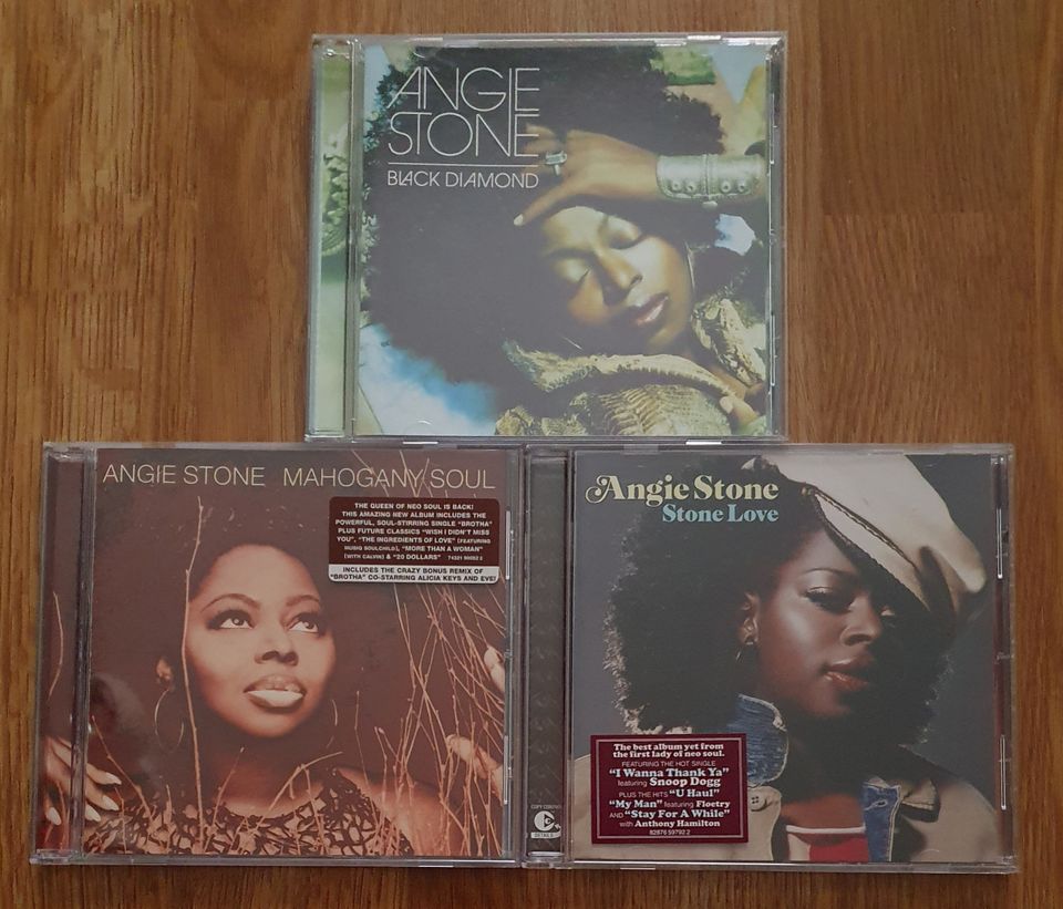 Angie Stone 3 cd-levyä