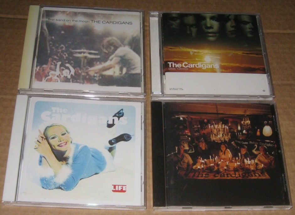 CD levyjä  (Texas, Robbie Williams, Cardigans, Pretenders ym.)