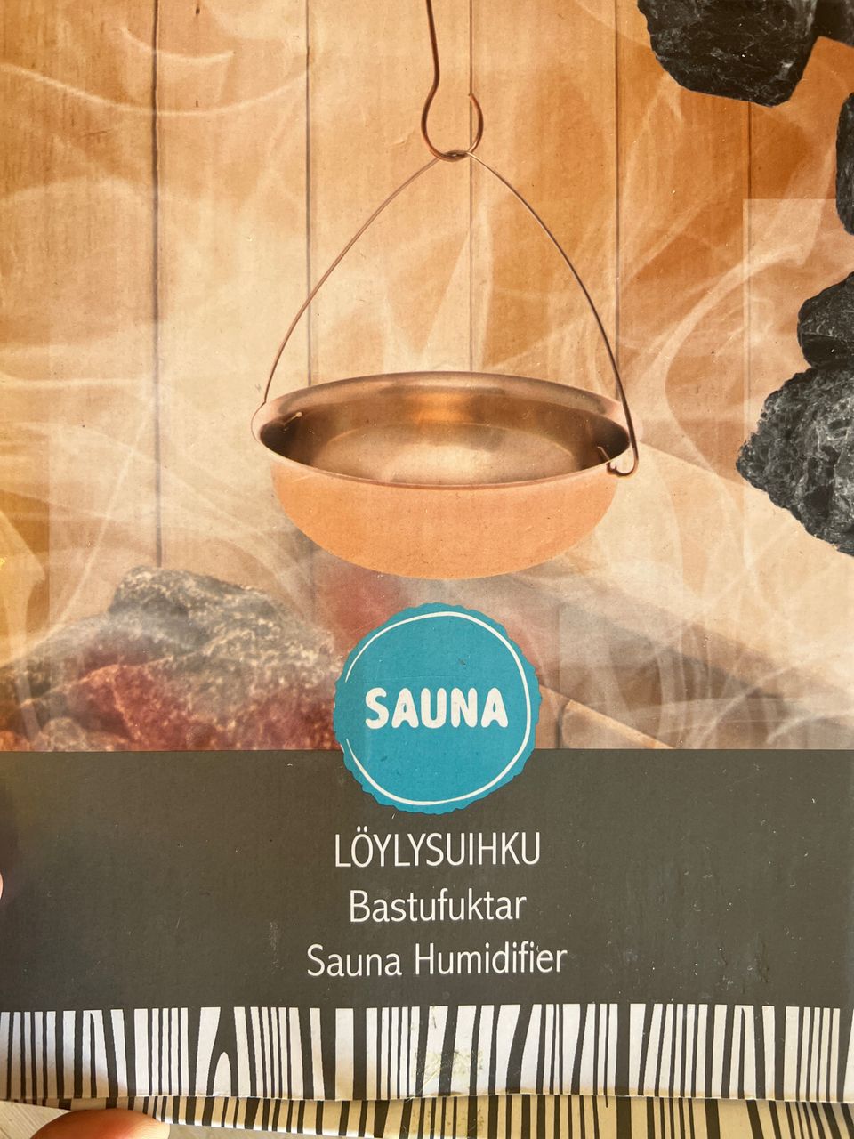 Täysin uusi sauna löylysuihku