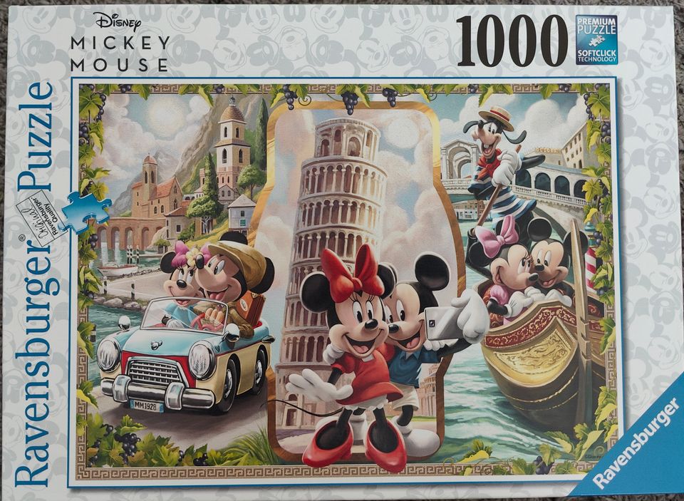 Ravensburger 1000, Mikki lomalla.