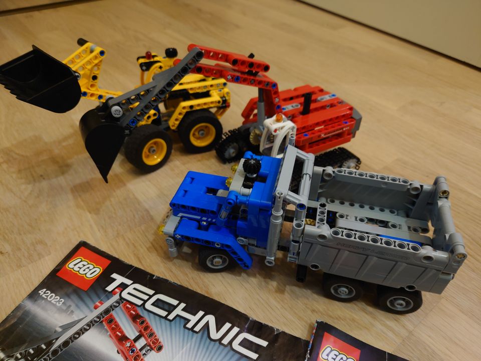 Lego 42023 työmaa-ajoneuvot