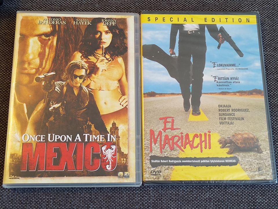 El Mariachi & Once Upon a Time in Mexico DVD:t