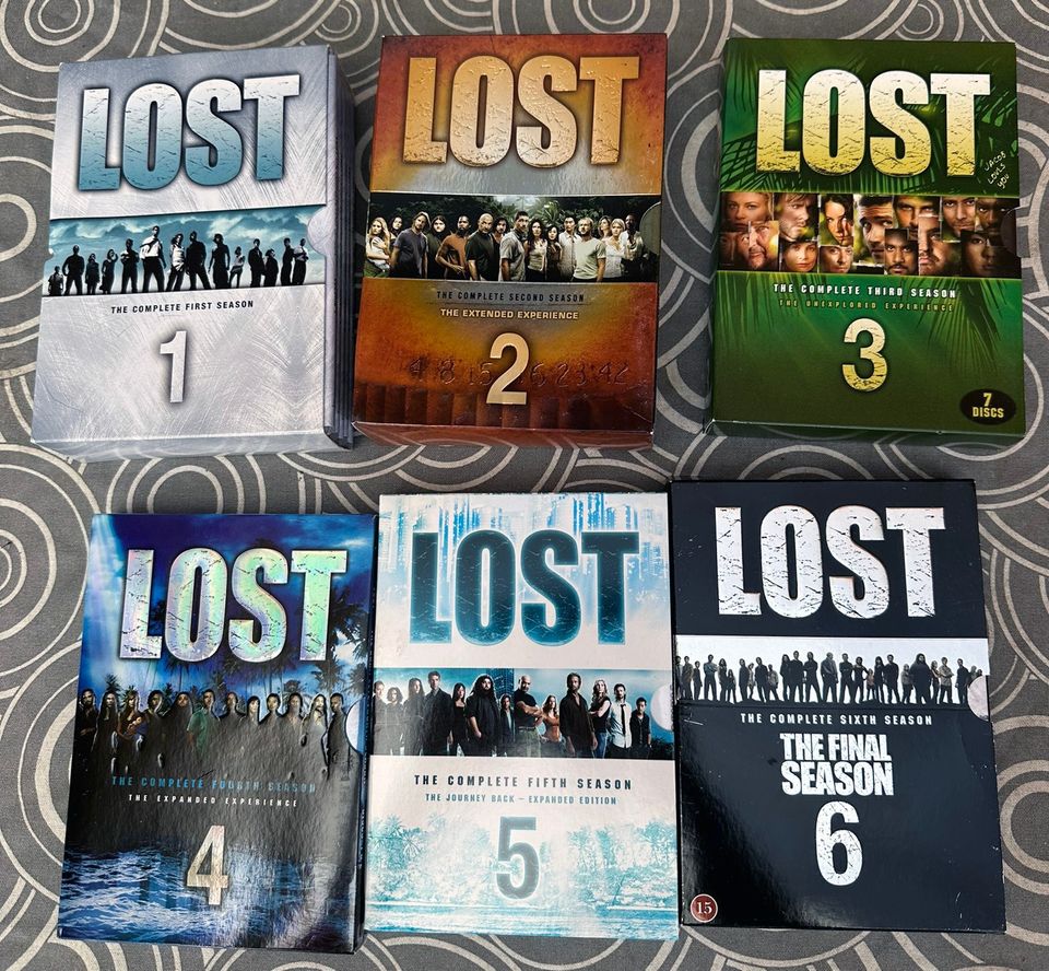 Lost DVD-sarja (1-6)