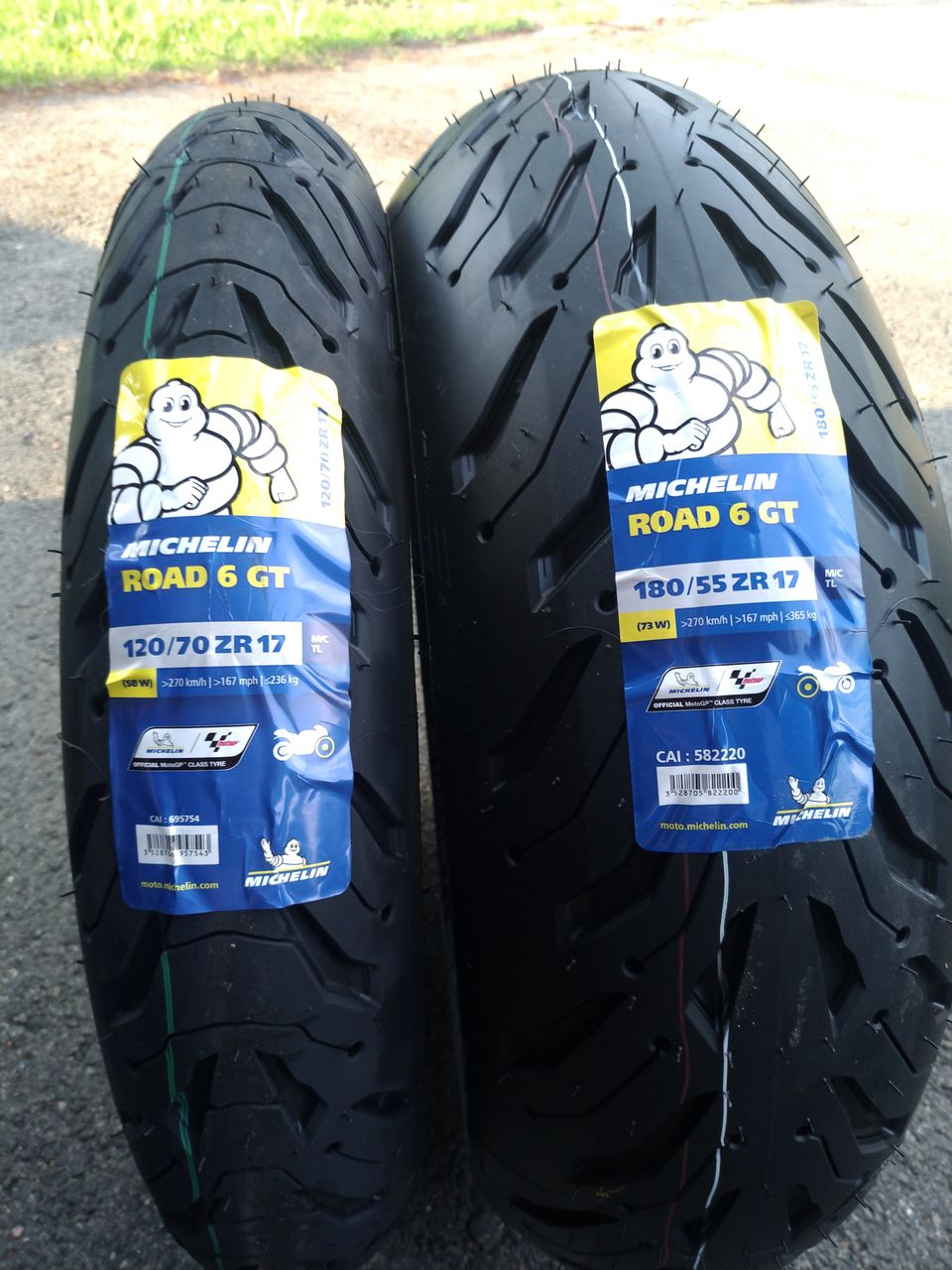 Michelin Road 6GT takarengas
