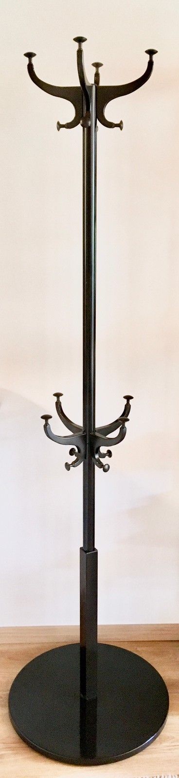 IKEA Hemnes | Coat Stand in Black Steel (185 cm) | -vaateteline musta terästä