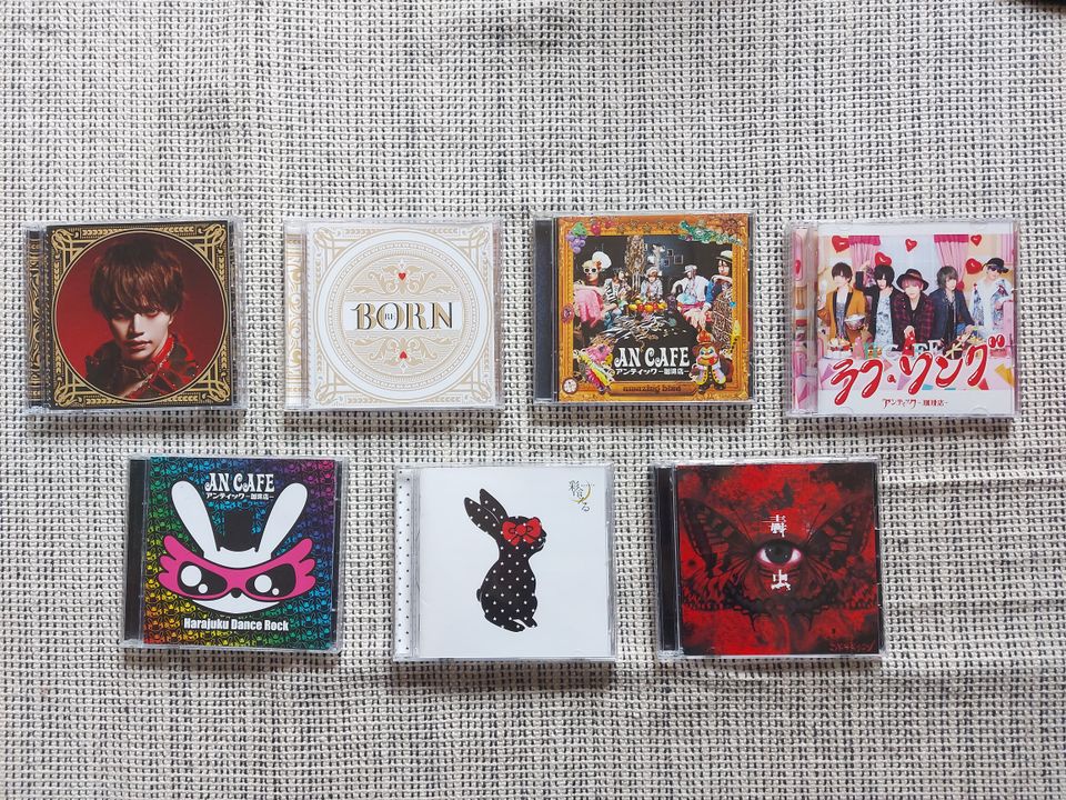 J-rock CD-levyjä
