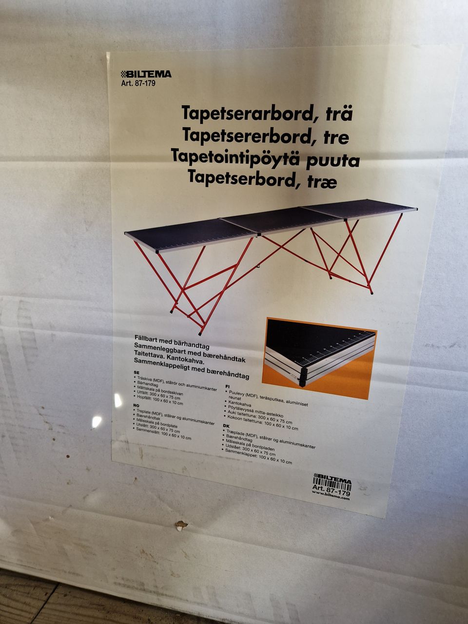 Tapetointipöytä