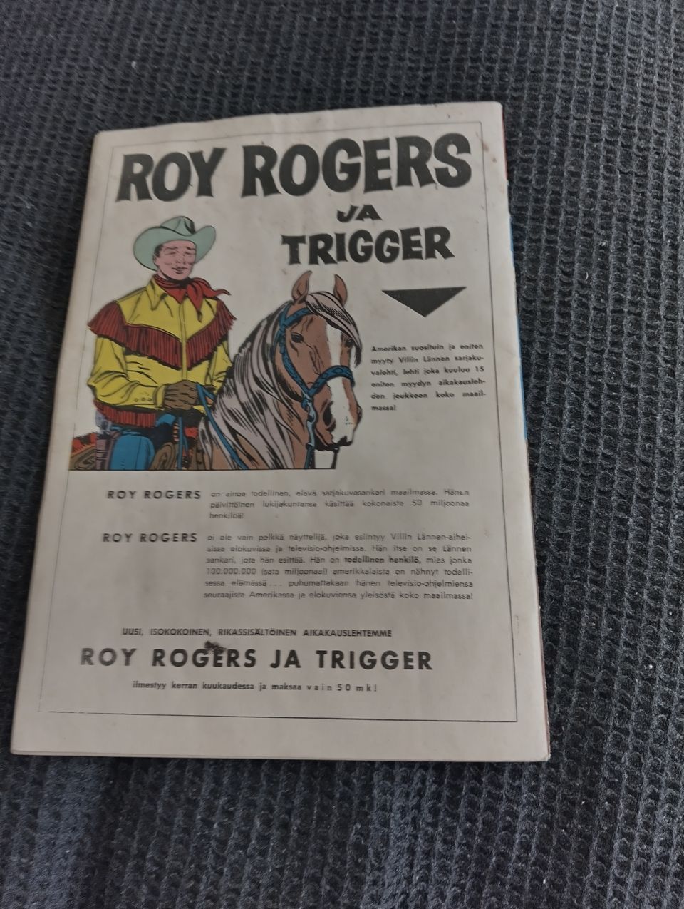 Roy Rodgers sarjajuvalehti
