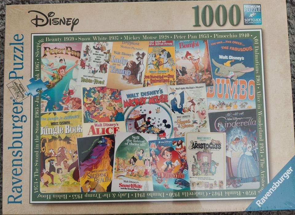 Ravensburger 1000. Vintage Poster