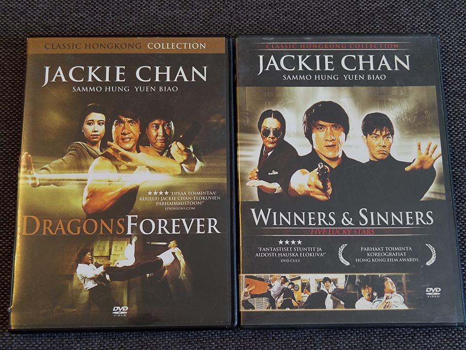 Jackie Chan DVD:t