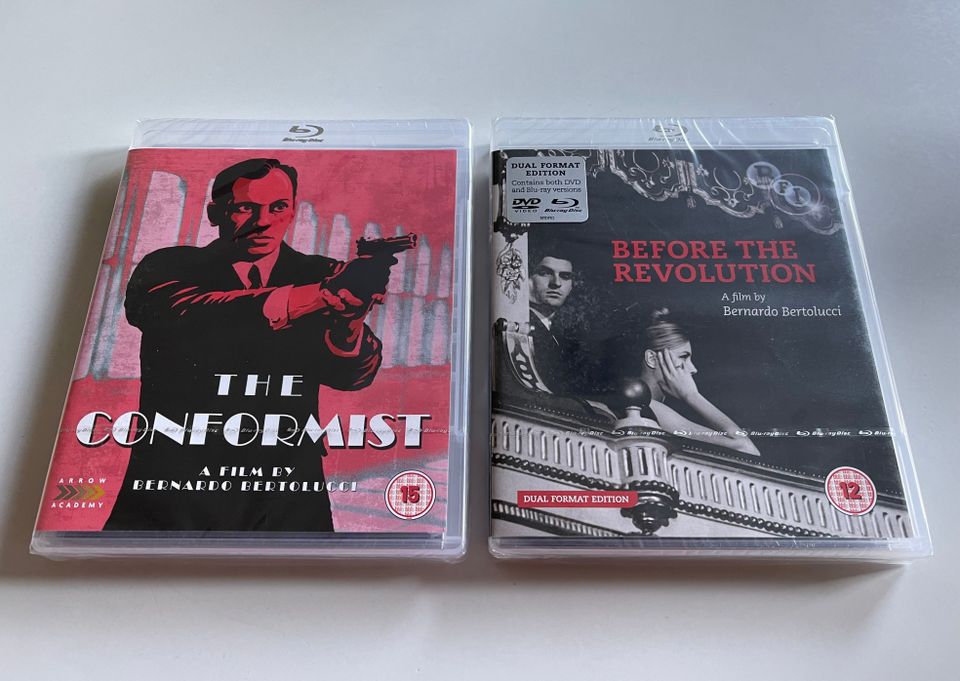 Before The Revolution (1964) + The Conformist (1970) Blu-ray:t