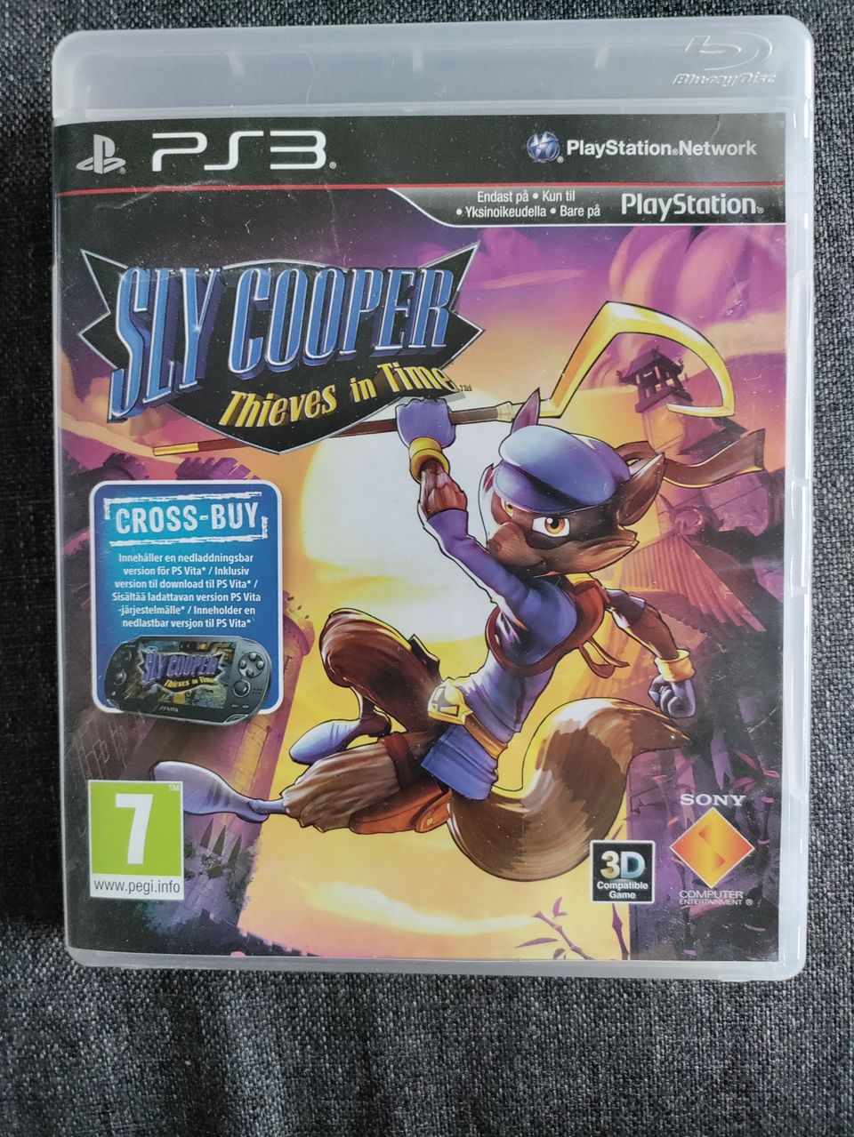 PS3 Sly Cooper Thieves in Time