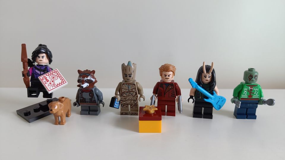 Lego Marvel hahmot, minifiguurit 6 kpl