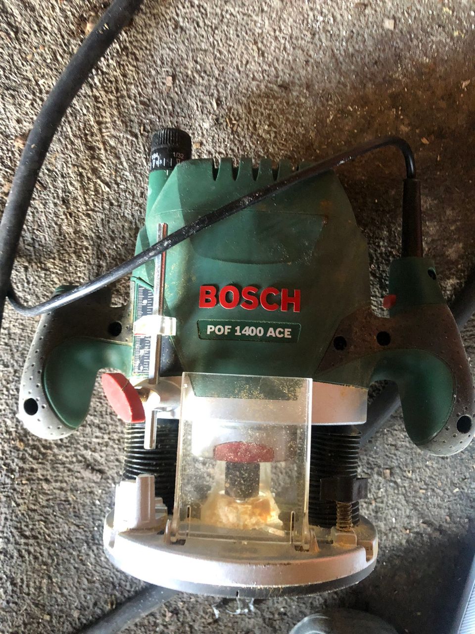 Bosch pof 1400 ace jyrsin plus teräsarja