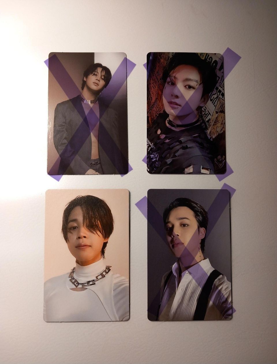 BTS Jimin ja Jungkook photocard
