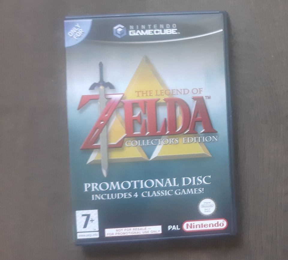 Gamecube the legend of zelda - promotional disc