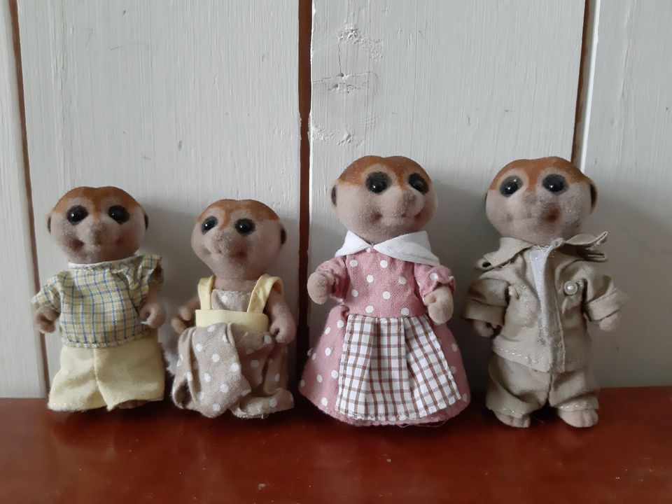 Mangustiperhe Sylvanian families meerkat Family