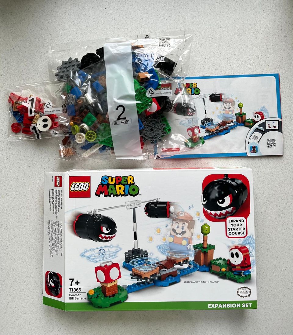 Lego Super Mario 71366 Boomer Bill Barrage -laajennussarja