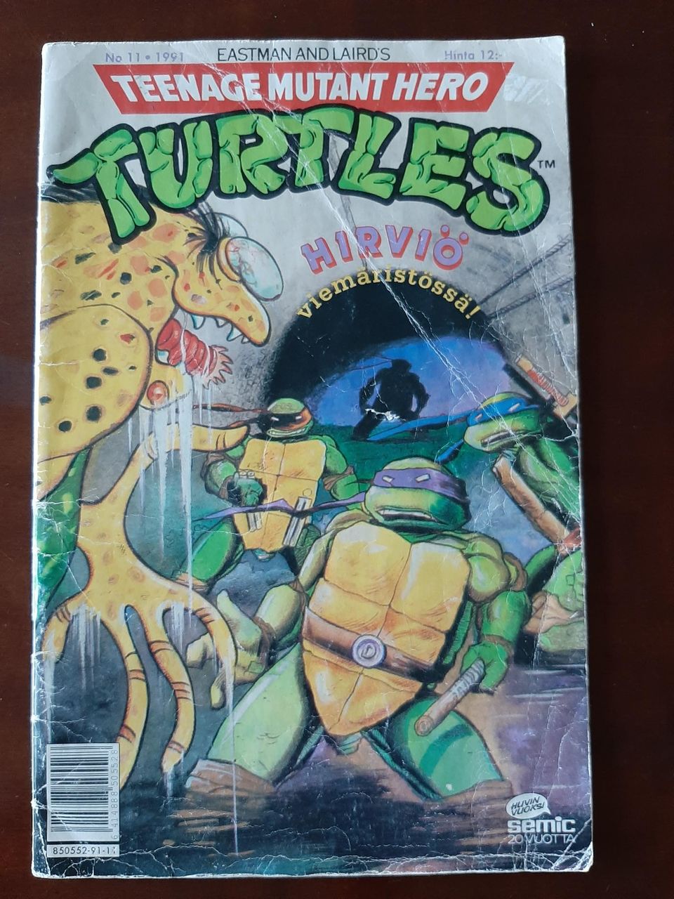 Turtles lehti 11/1991