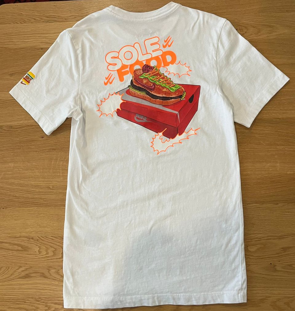 Nike Sole food t-paita valkoinen xs
