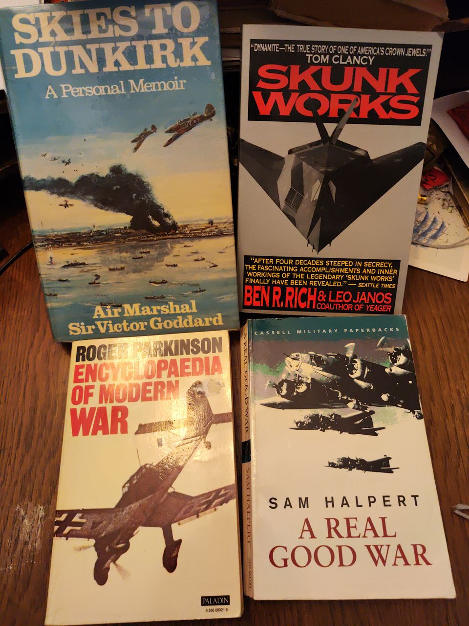 Encyclopedia of modern war-A real good war-Skunk works-Skies to Dunkirk