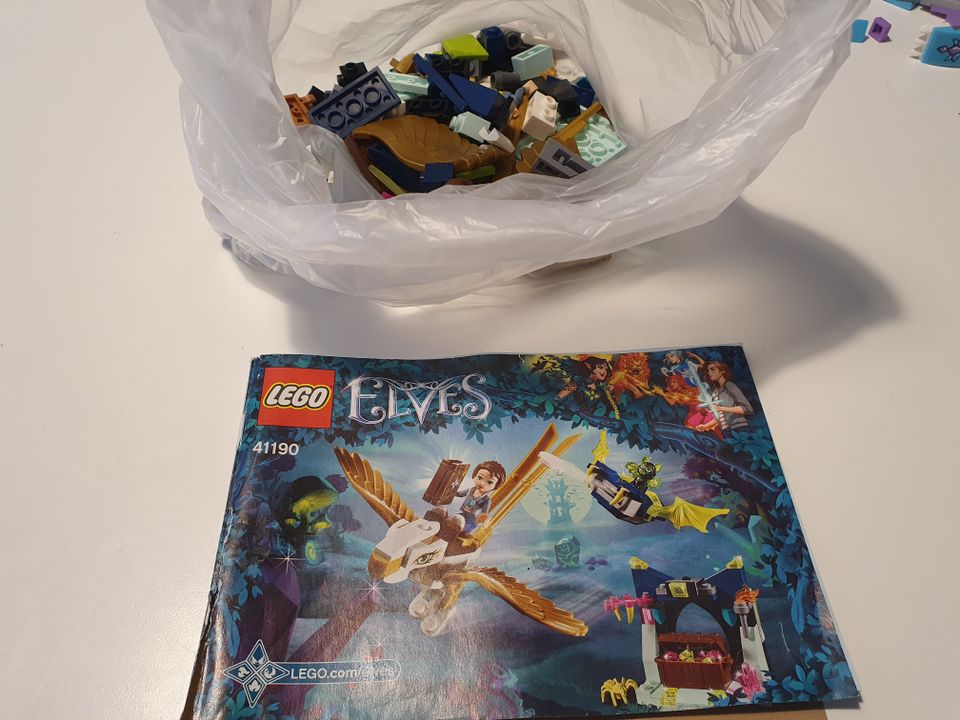Lego Elves 41190 Emily Jones ja kotkapako