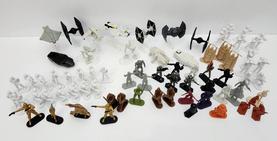 72kpl Star Wars Command Series Army Men figuuria