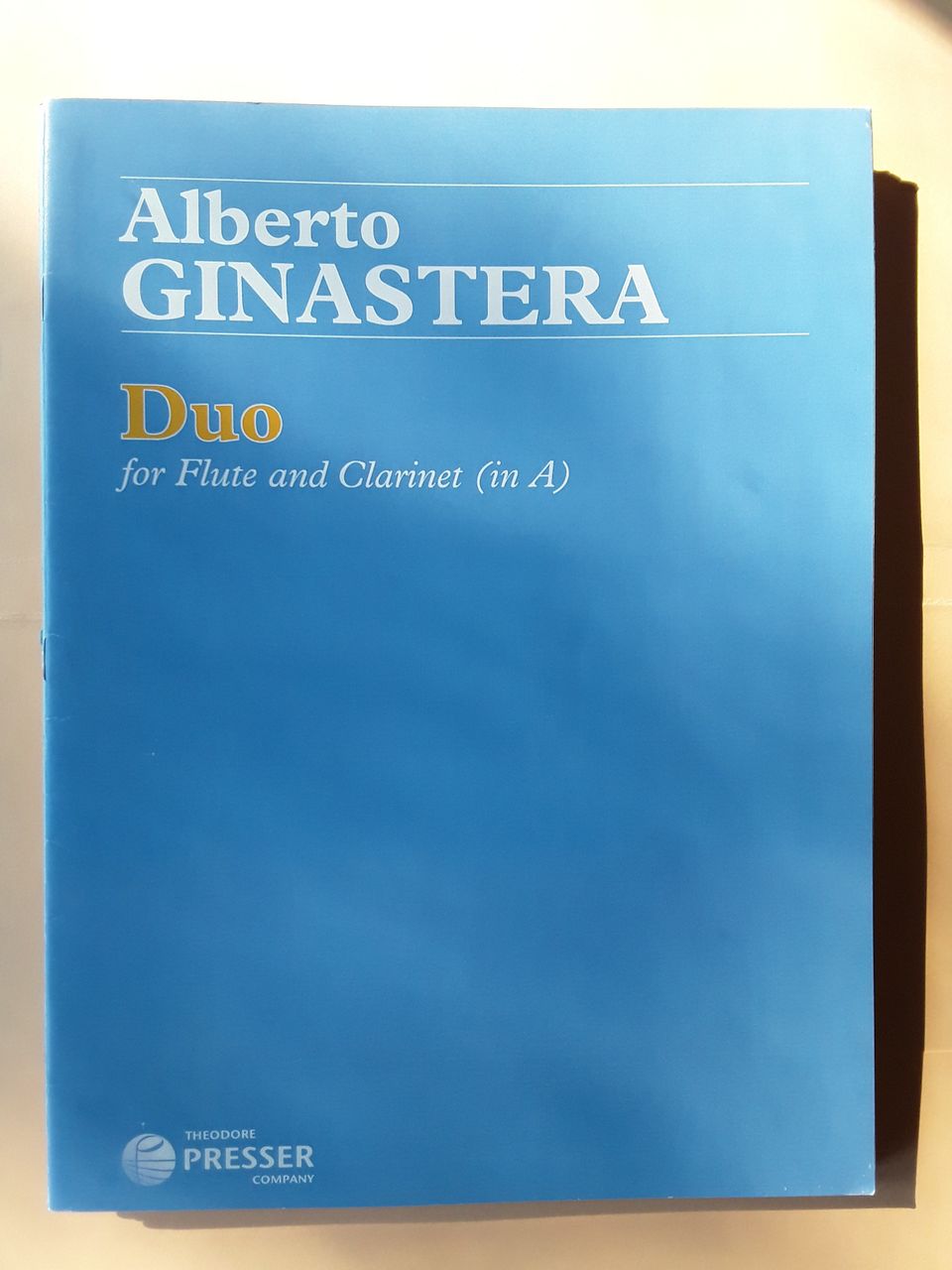 Ginastera: Duo, huilu ja klarinetti