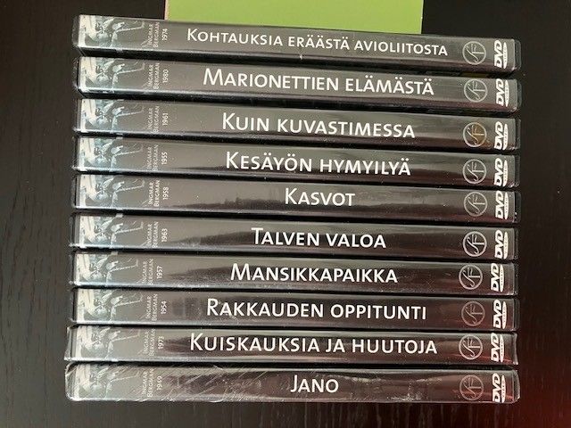 Ingmar Bergman elokuvat (DVD)