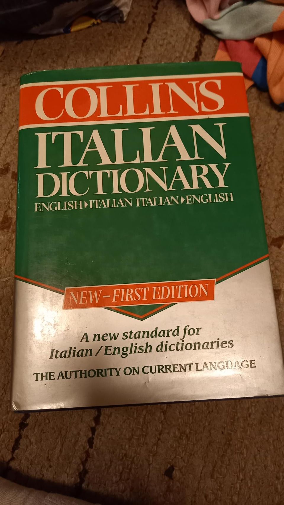 Englanti-Italia-Englanti sanakirja