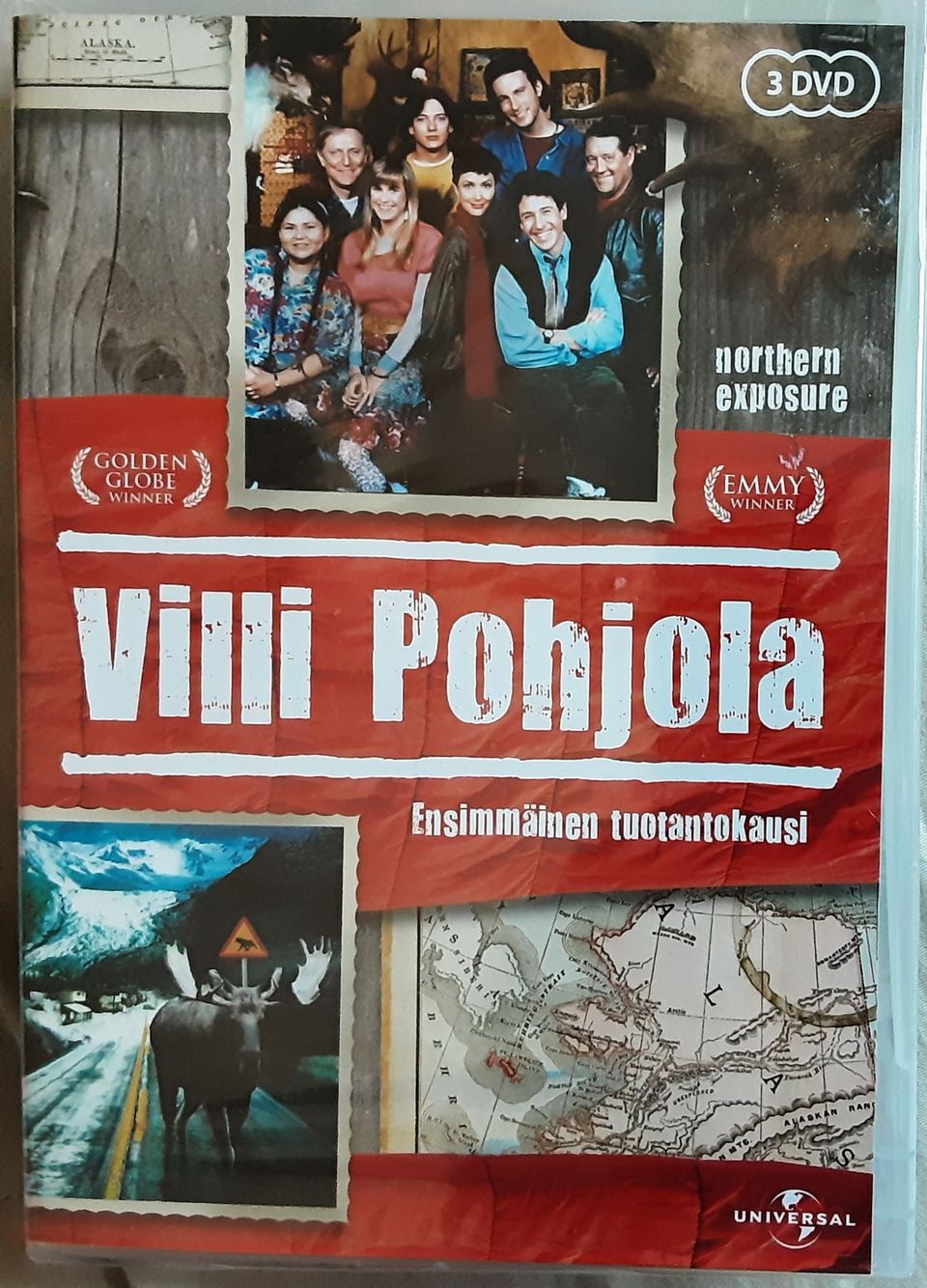 Villi Pohjola / Northern Exposure: Kausi 1, 1990 (3xDVD)