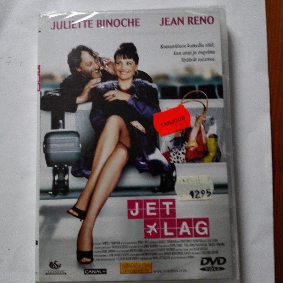 Jean Reno ja Juliette Binoche, JET LAG, DVD