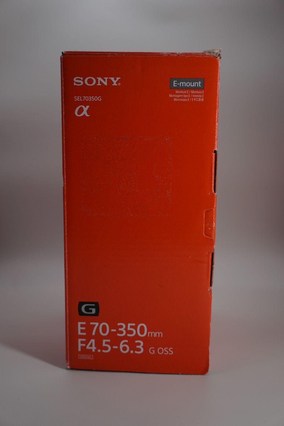 Sony E 70-350mm f4,5-6,3