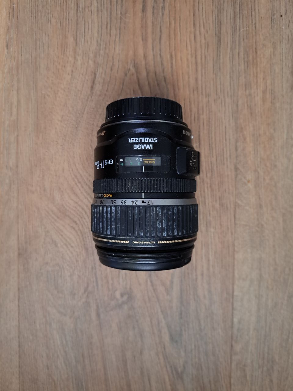 Objektiivi Canon zoom EF-S, 17-85mm, 1:4-5,6 IS USM