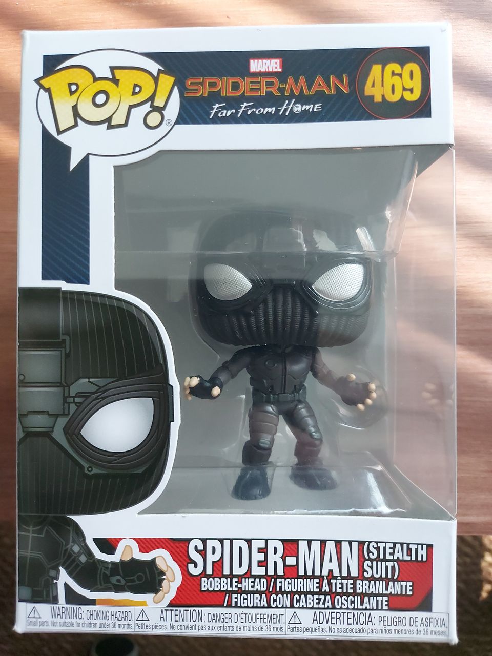 Spider-Man (Stealth suit) Pop!- figuuri #469