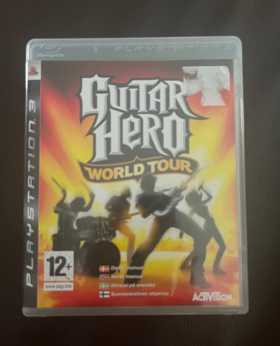 PS3 Guitar Hero, world tour