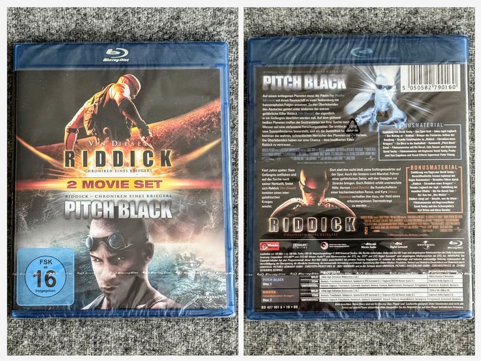 Riddick 2 Movie Set (Saksa julkaisu) fi-txt