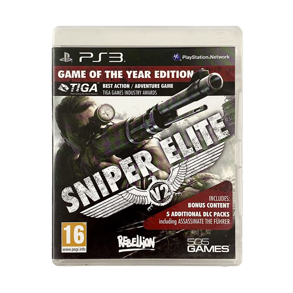 Sniper Elite V2 - PS3 (+paljon muita pelejä)