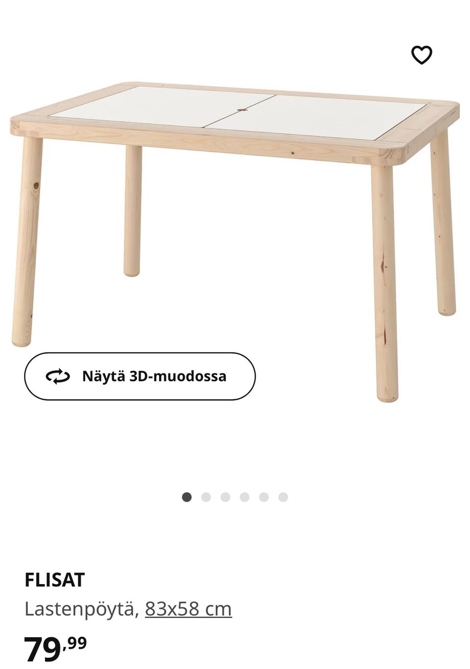 OSTETAAN! Ikea Flisat pöytä