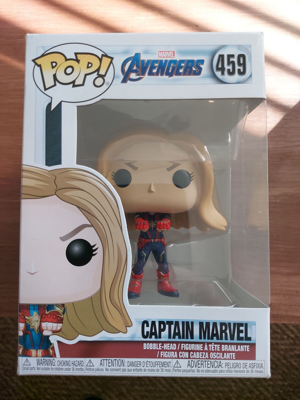 Captain Marvel Pop!- figuriini #459