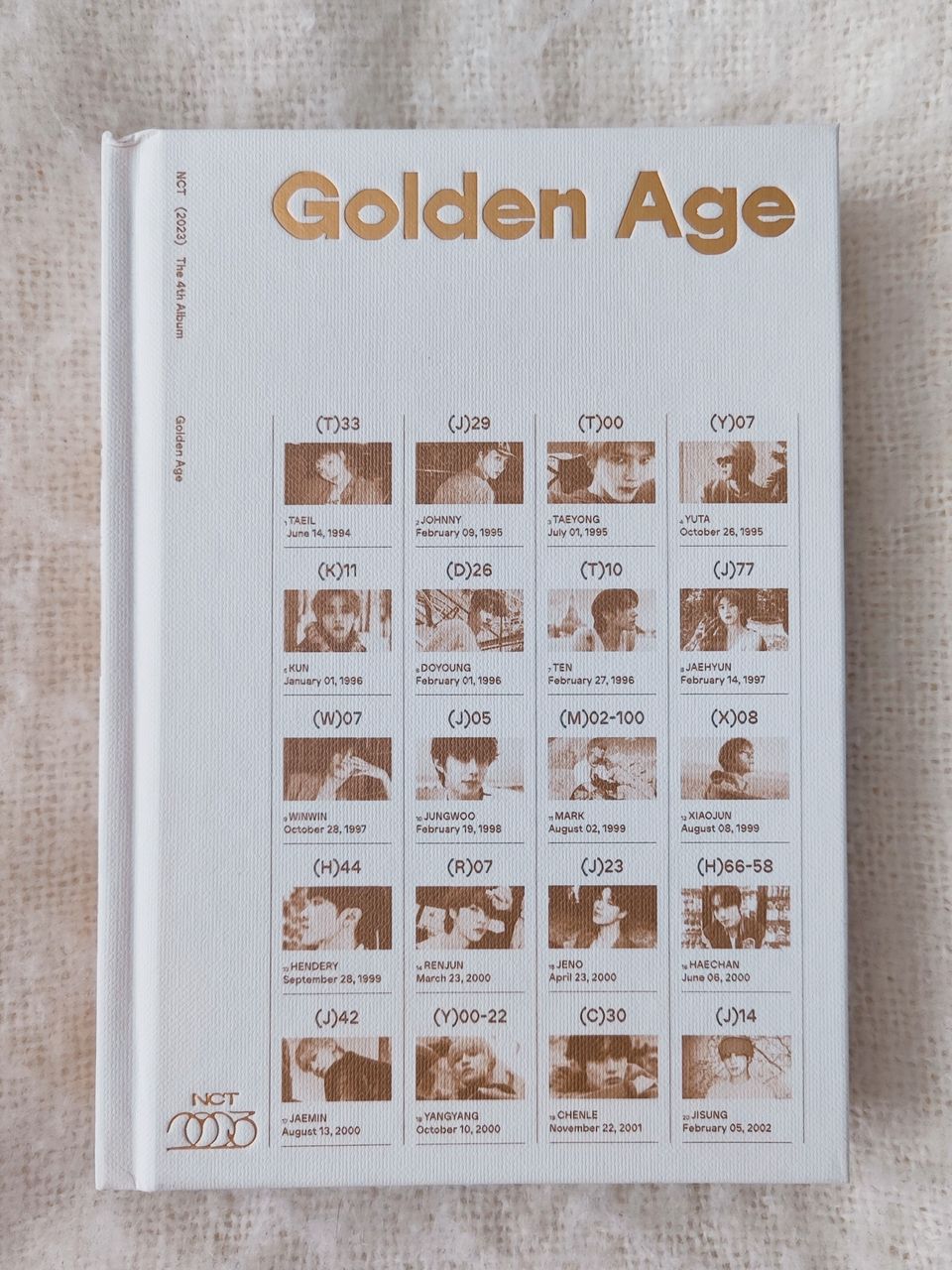 NCT Golden Age Album Archiving version