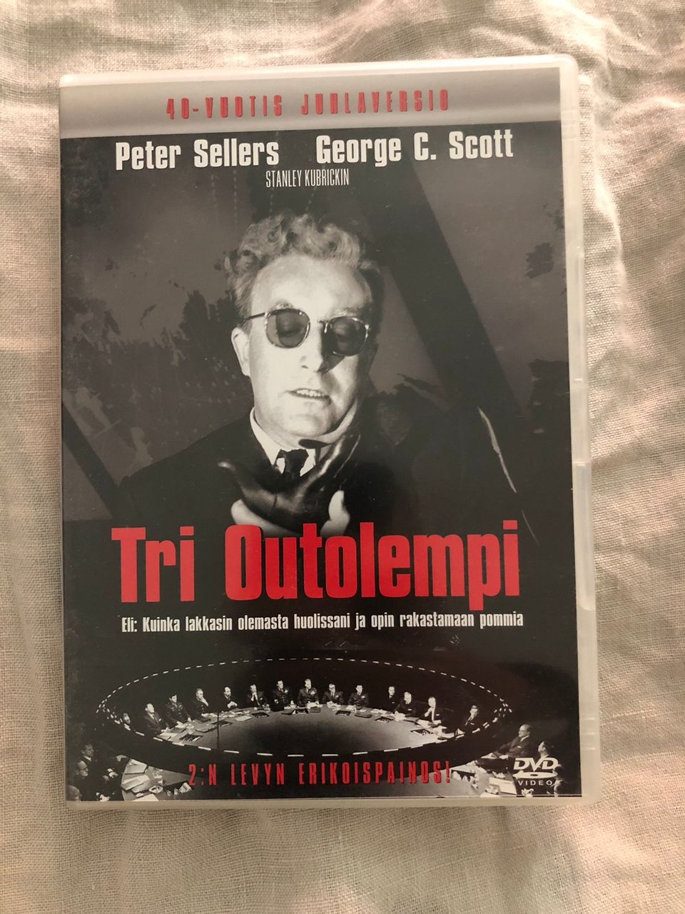 Tri Outolempi - Dr Strangelove - Stanley Kubrick - 40-vuotisjuhlajulkaisu - DVD