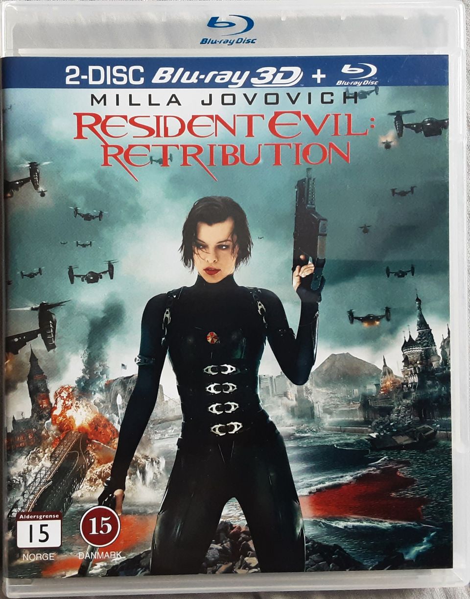 Resident Evil - Retribution, 2012 (Blu-ray 3D + Blu-ray)