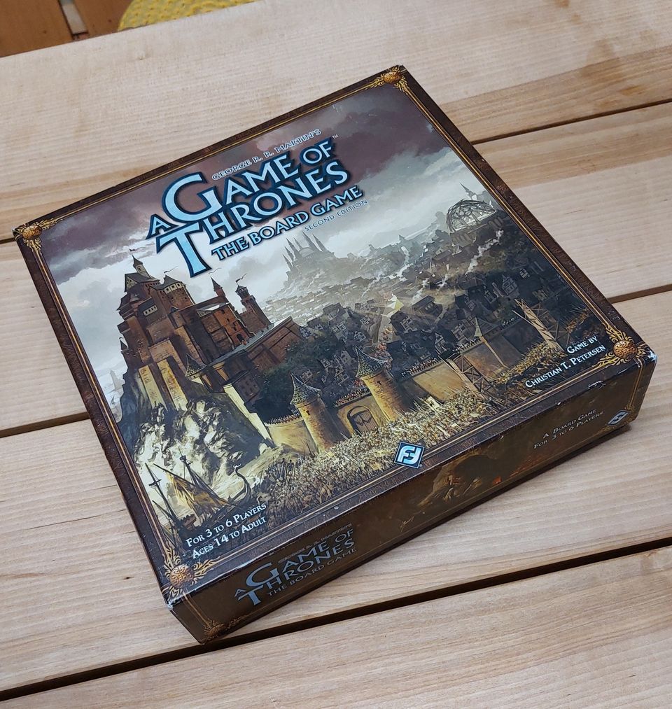 A Game of Thrones - The Board Game - 2nd edition -lautapeli