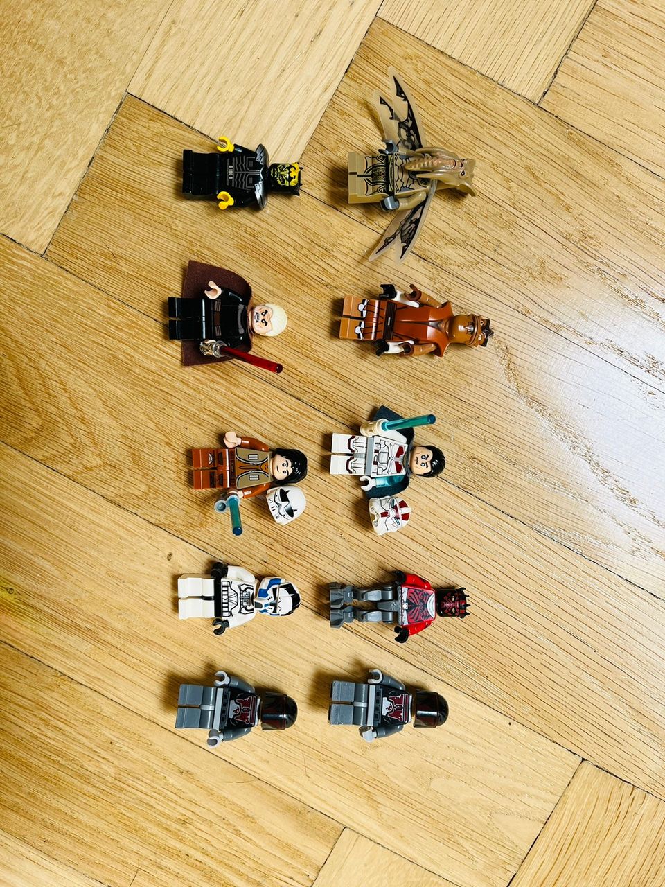 Harvinaisia LEGO Star Wars hahmoja