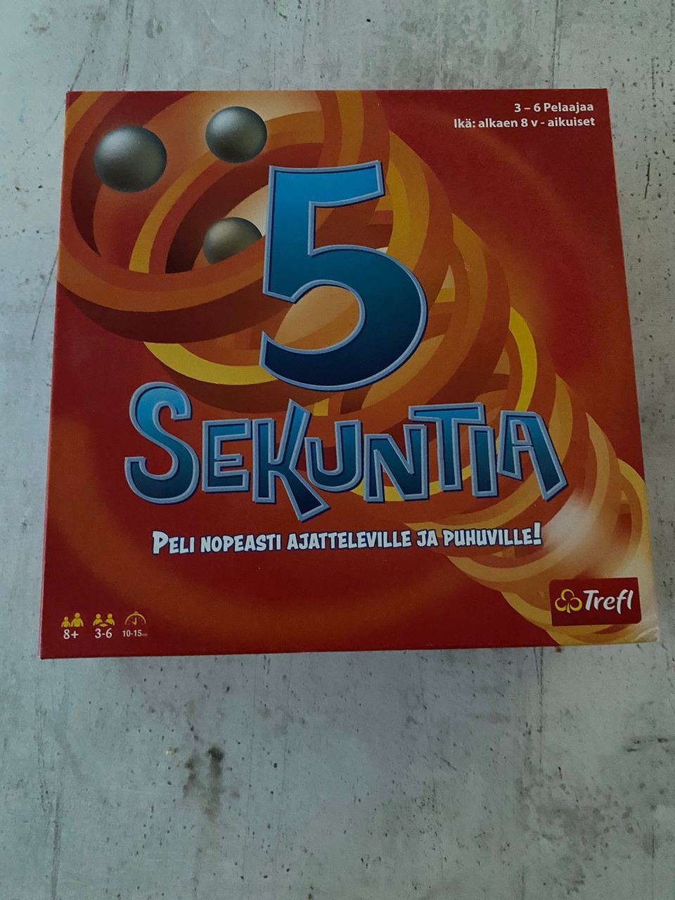 5 sekuntia lautapeli